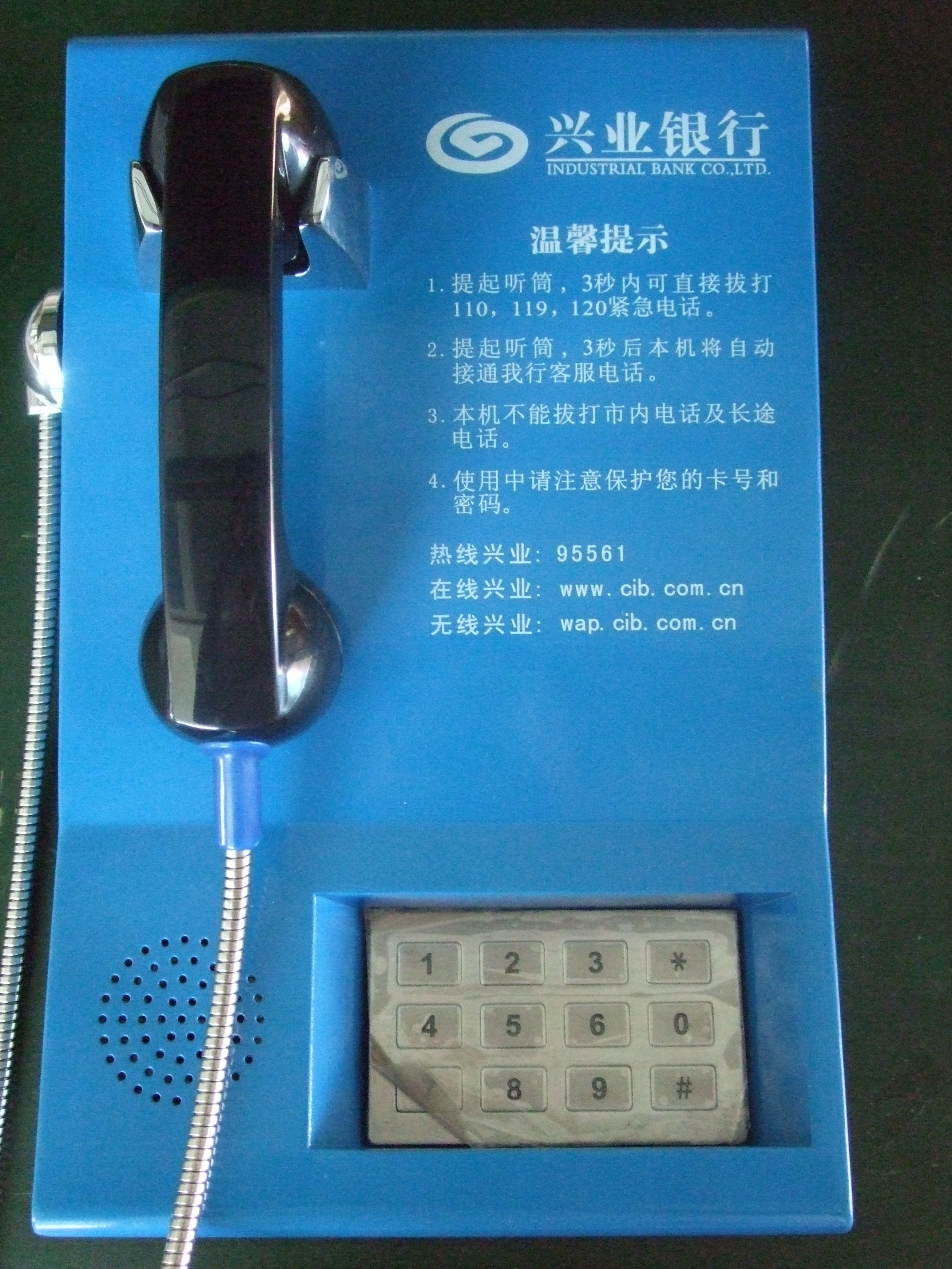  Public analogue telephone 